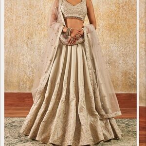 Gold Lehenga from Lashkaraa